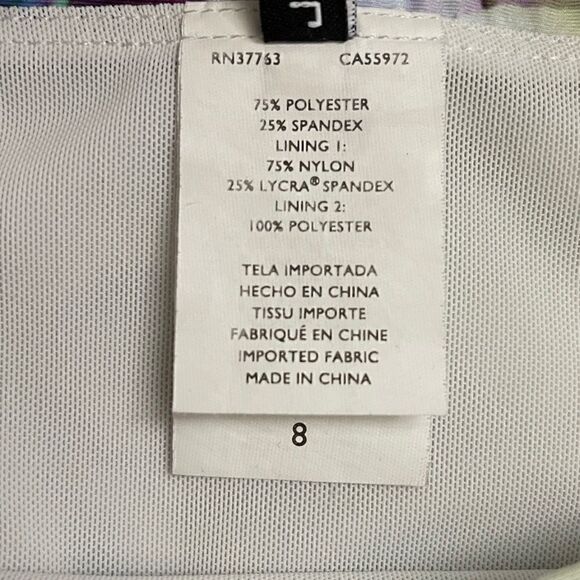 Jantzen Floral Underwire Pushup Bikini Size 8 - Picture 7 of 9